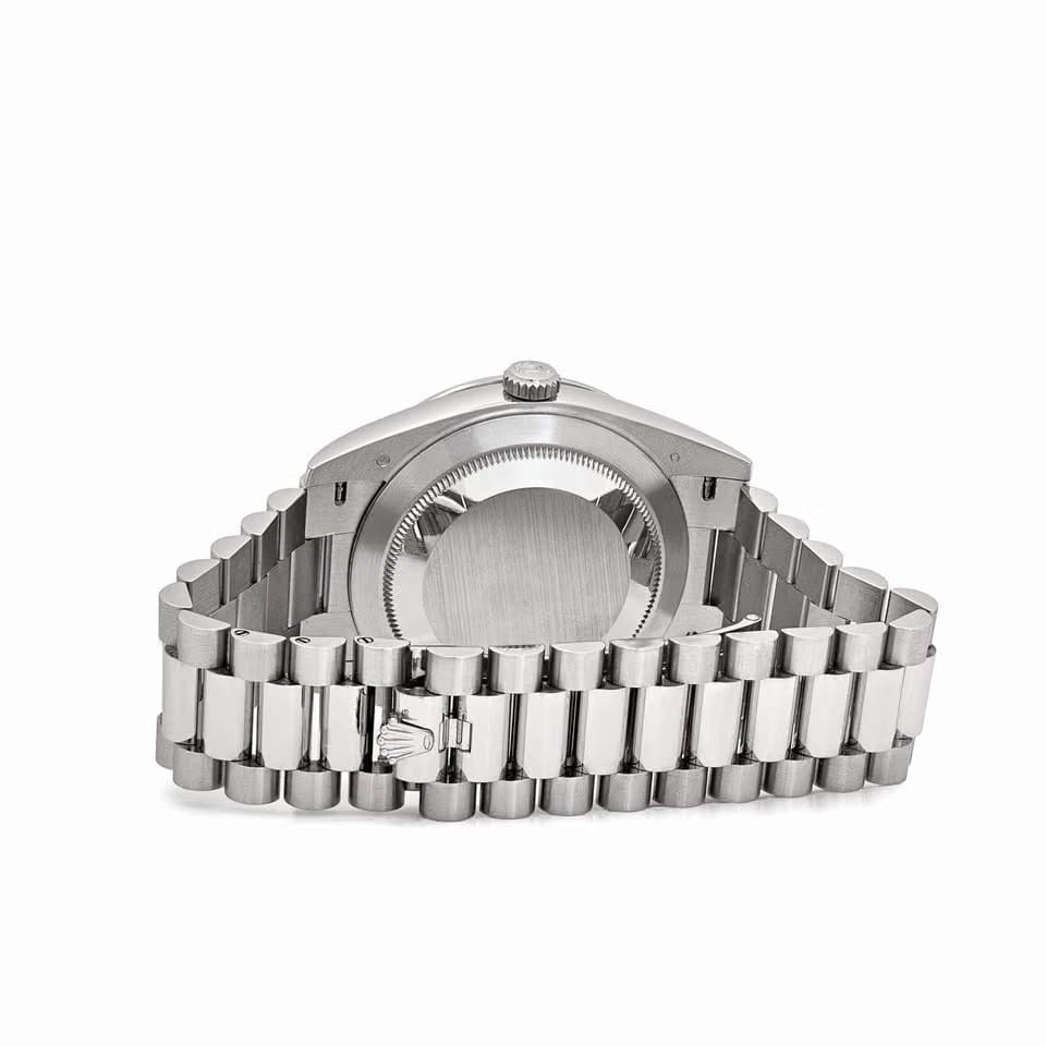 Rolex | Day-Date | 228396TBR | Platinum | 40 mm | Platinum | Blue | Automatic