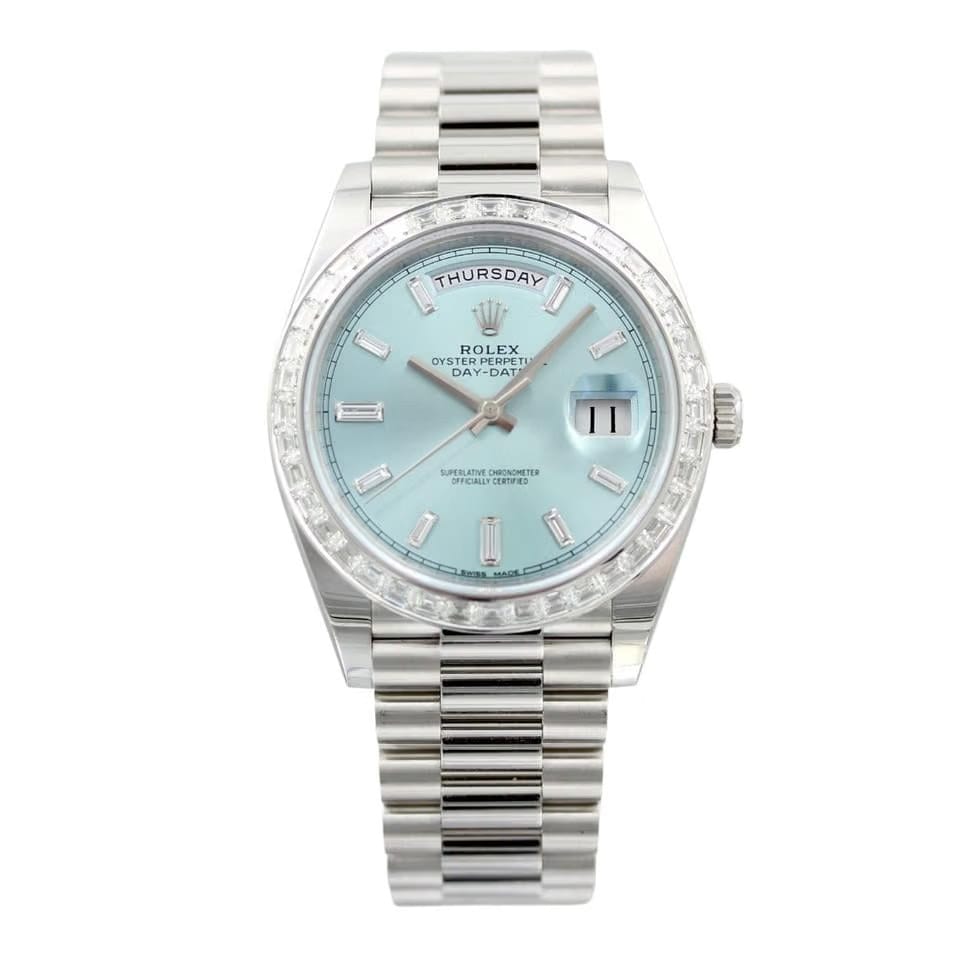 Rolex | Day-Date | 228396TBR | Platinum | 40 mm | Platinum | Automatic