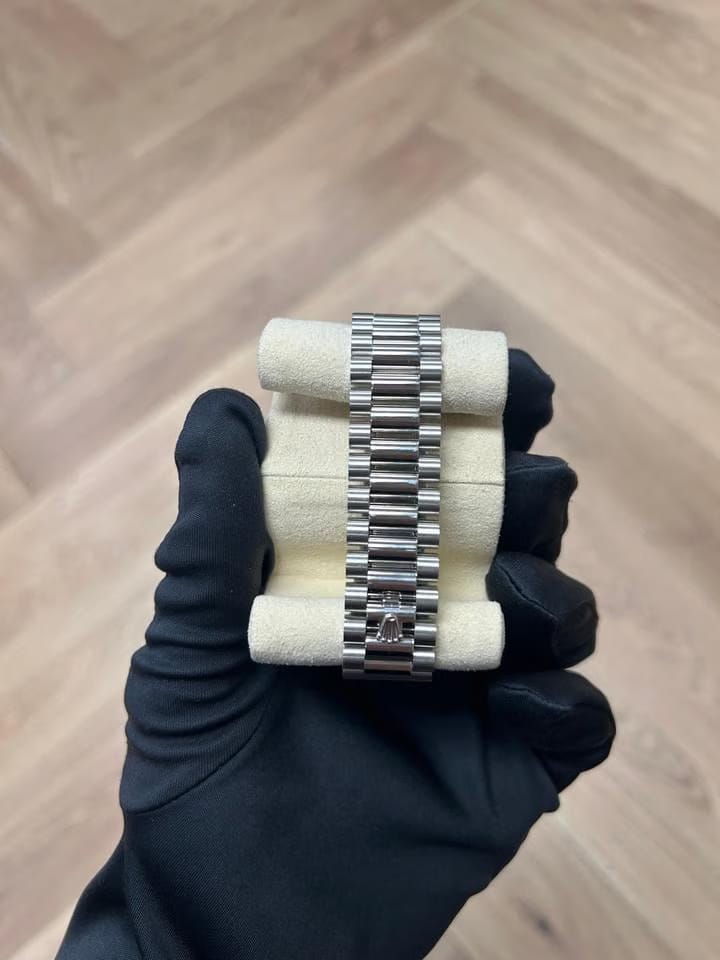 Rolex | Day-Date | 228396TBR | Platinum | 40 x 48 mm | Platinum | Silver | Automatic