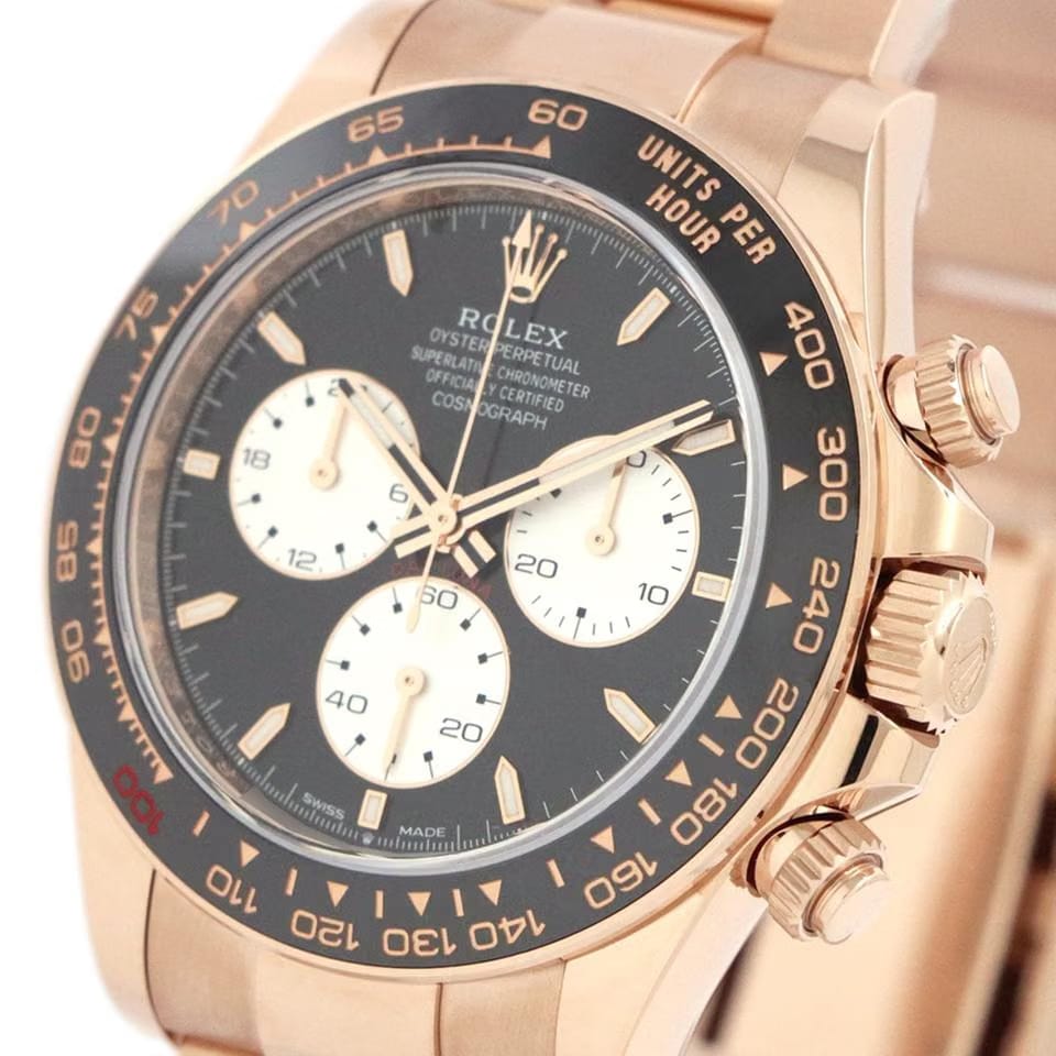 Rolex | Daytona | 126525LN | Rose gold | 40 mm | Rose gold | Black | Automatic