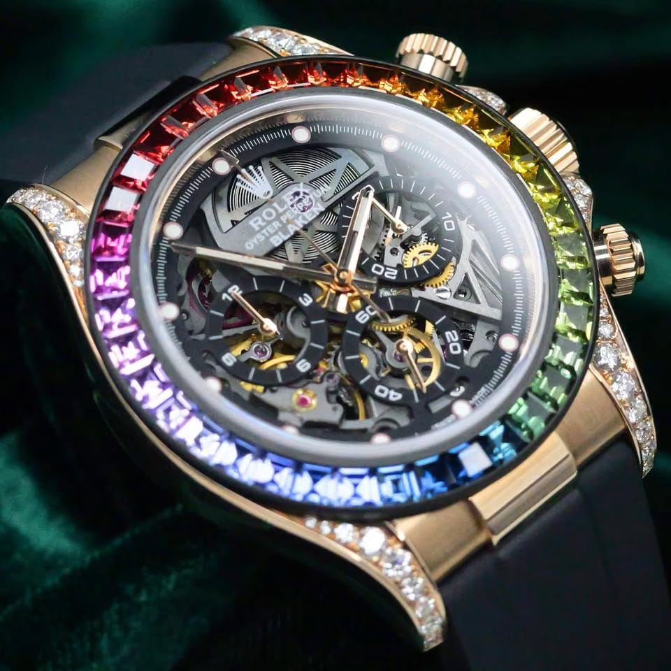 Rolex | Daytona | 116515ln | Rose gold | 40 mm | Rubber | Skeletonized | Automatic