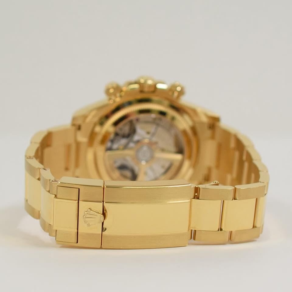 Rolex | Daytona | 126528LN | Yellow gold | 40 mm | Yellow gold | Black | Automatic