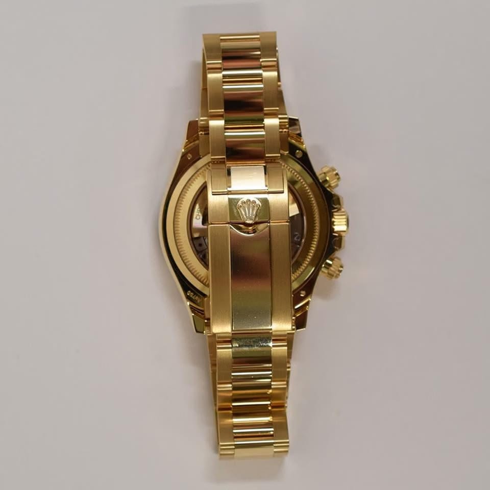 Rolex | Daytona | 126528LN | Yellow gold | 40 mm | Yellow gold | Black | Automatic