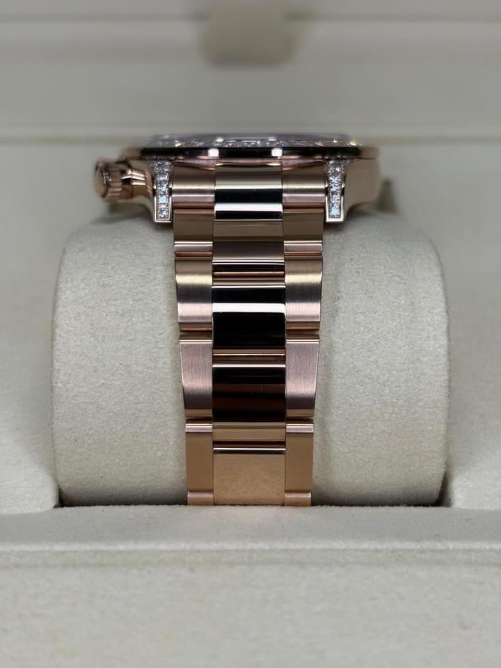 Rolex | Daytona | 126595TBR | Rose gold | 40 mm | Rose gold | Pink | Automatic