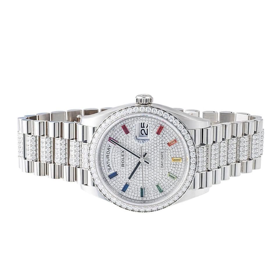Rolex | Day-Date | 128349rbr | White Gold | 36 Mm | Automatic