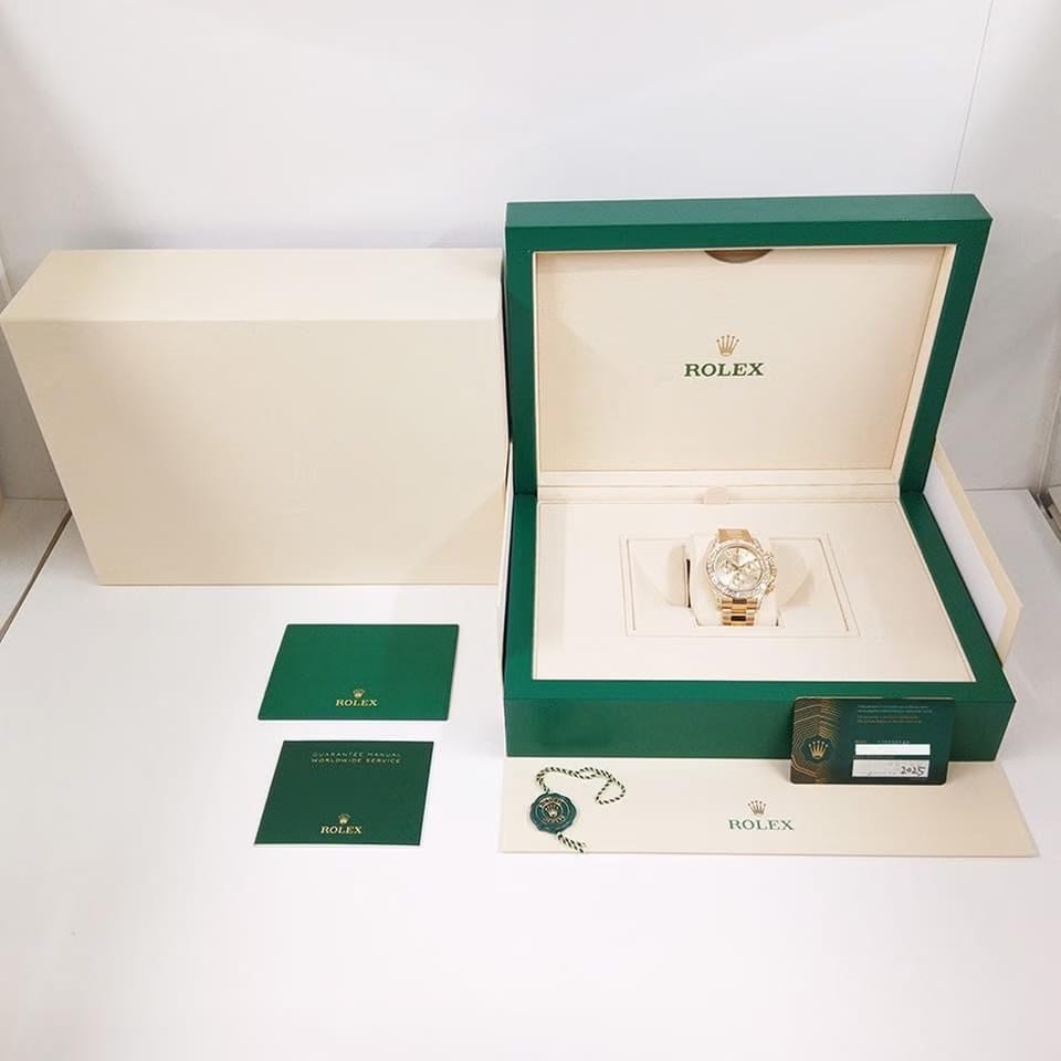 Rolex | Daytona | 126598TBR | Yellow gold | 40 mm | Yellow gold | Champagne | Automatic