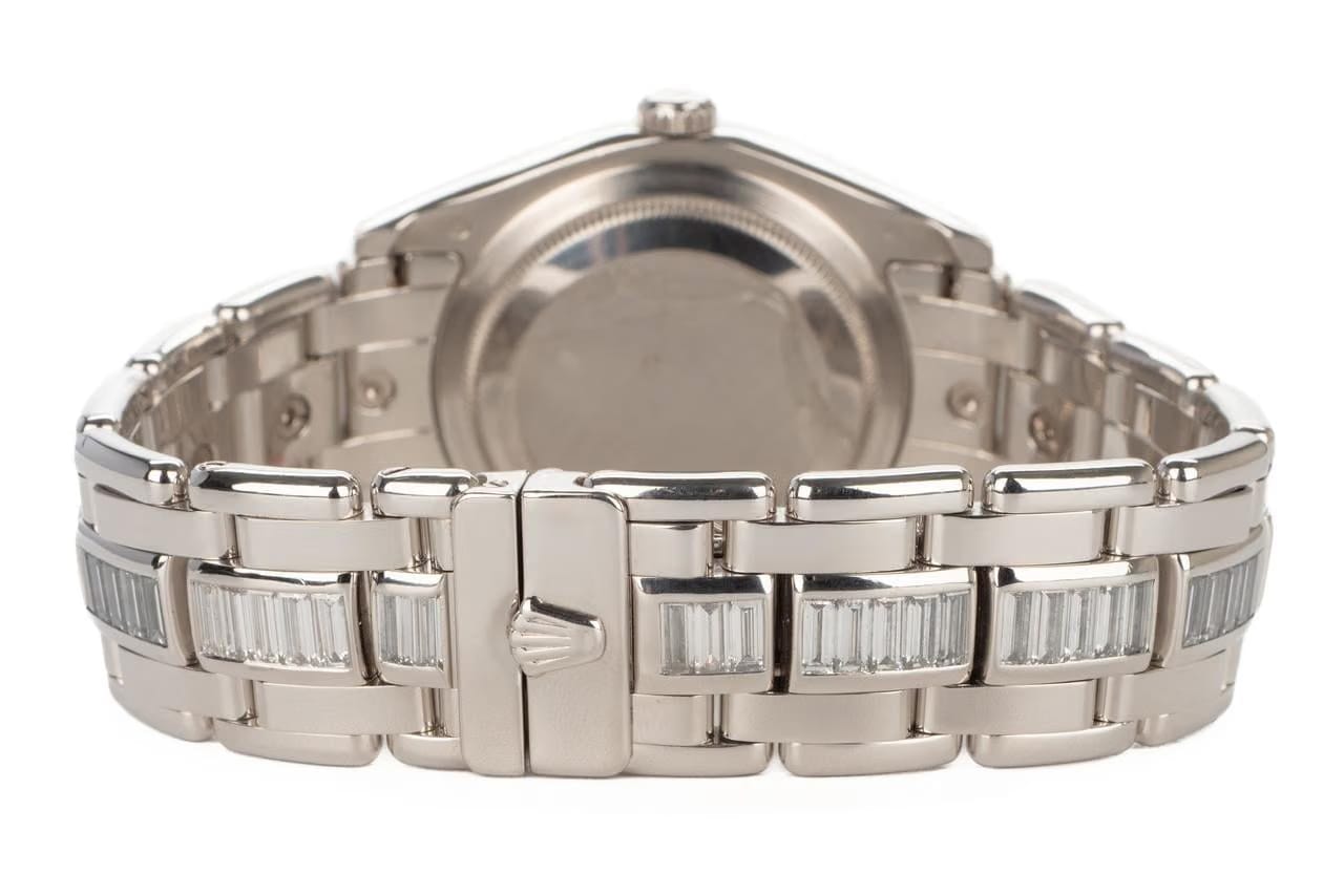 Rolex | Day-Date | 18956 | Platinum | 39 mm | Platinum | Silver | Automatic