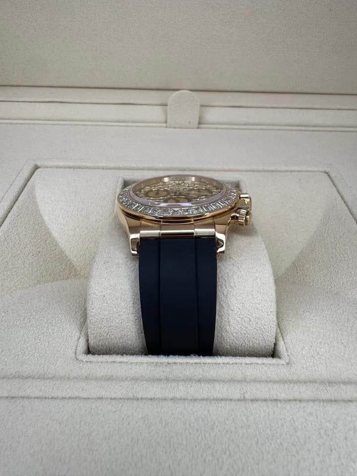 Rolex | Daytona | 116588TBR | Yellow gold | 40 mm | Rubber | Yellow | Automatic