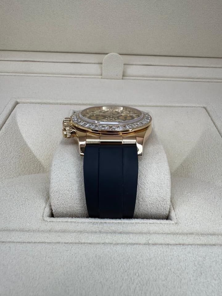 Rolex | Daytona | 116588TBR | Yellow gold | 40 mm | Rubber | Yellow | Automatic