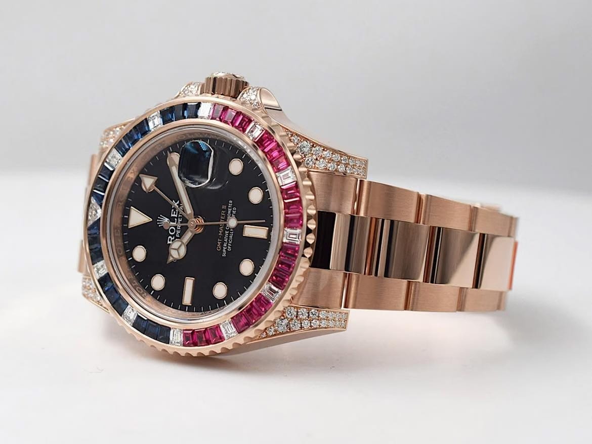 Rolex | GMT-Master II | 126755SARU | Rose gold | Rose gold | Black | Automatic