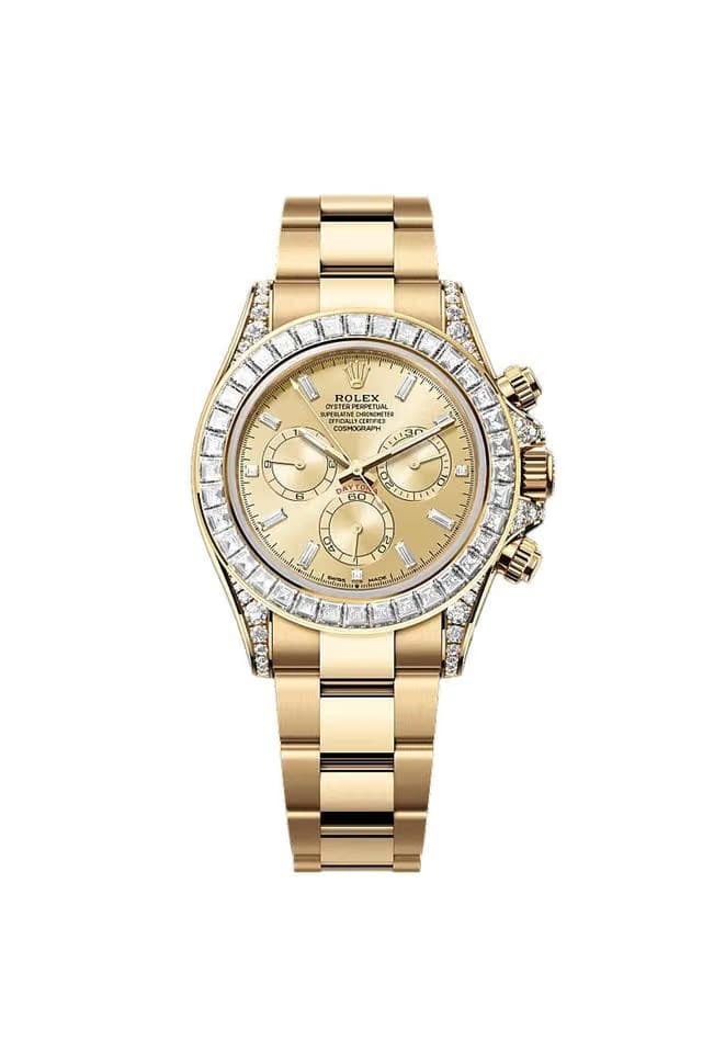 Rolex | Daytona | 126598TBR | Yellow gold | 40 mm | Yellow gold | Gold | Automatic