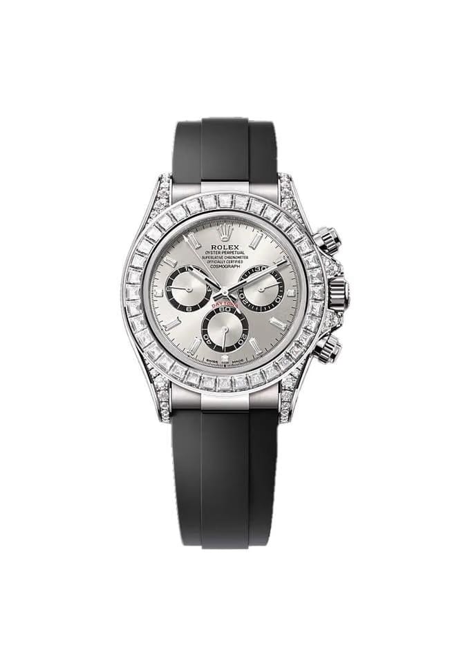 Rolex | Daytona | 126539TBR | White gold | 40 mm | Rubber | White | Automatic