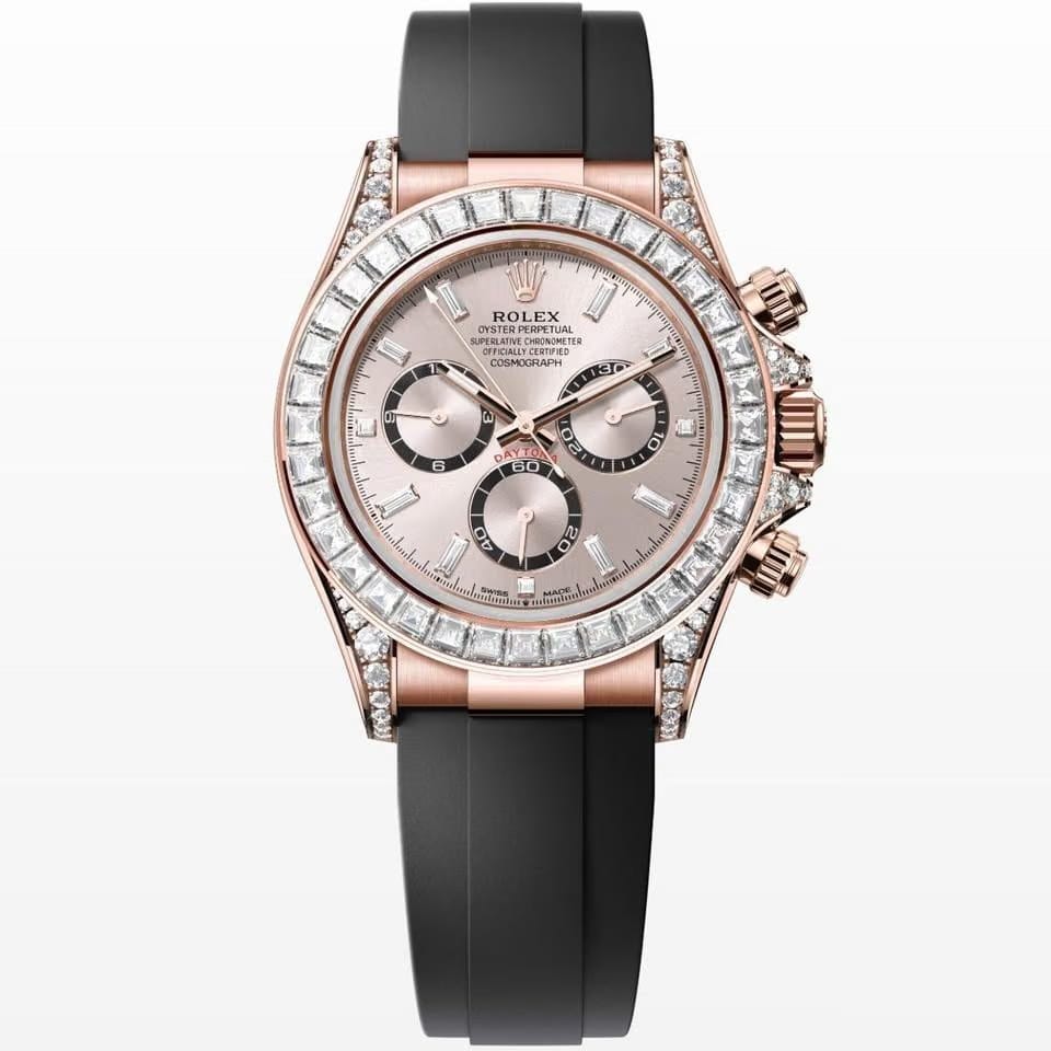 Rolex | Daytona | 126535TBR | Rose gold | Rubber | Pink | Automatic