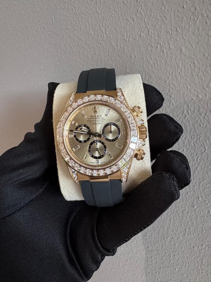 Rolex | Daytona | 126538TBR | Yellow gold | 40 mm | Rubber | Gold | Automatic