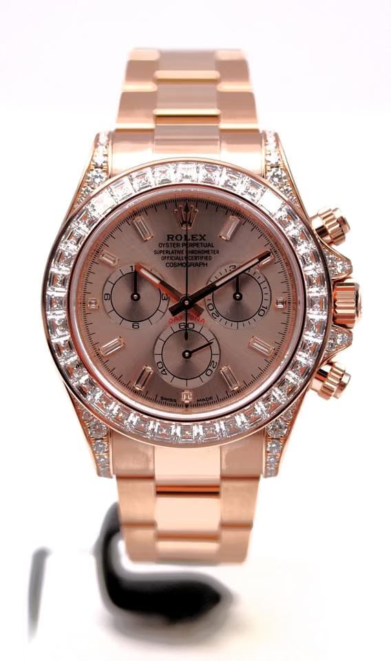 Rolex | Daytona | 126595TBR | Rose gold | Rose gold | Pink | Automatic