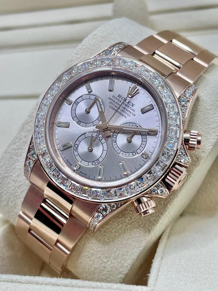 Rolex | Daytona | 126595TBR | Rose gold | Rose gold | Pink | Automatic