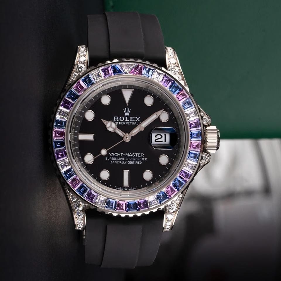 Rolex | Yacht-Master | 126679SABR | White gold | 40mm mm | Rubber | Skeletonized | Automatic