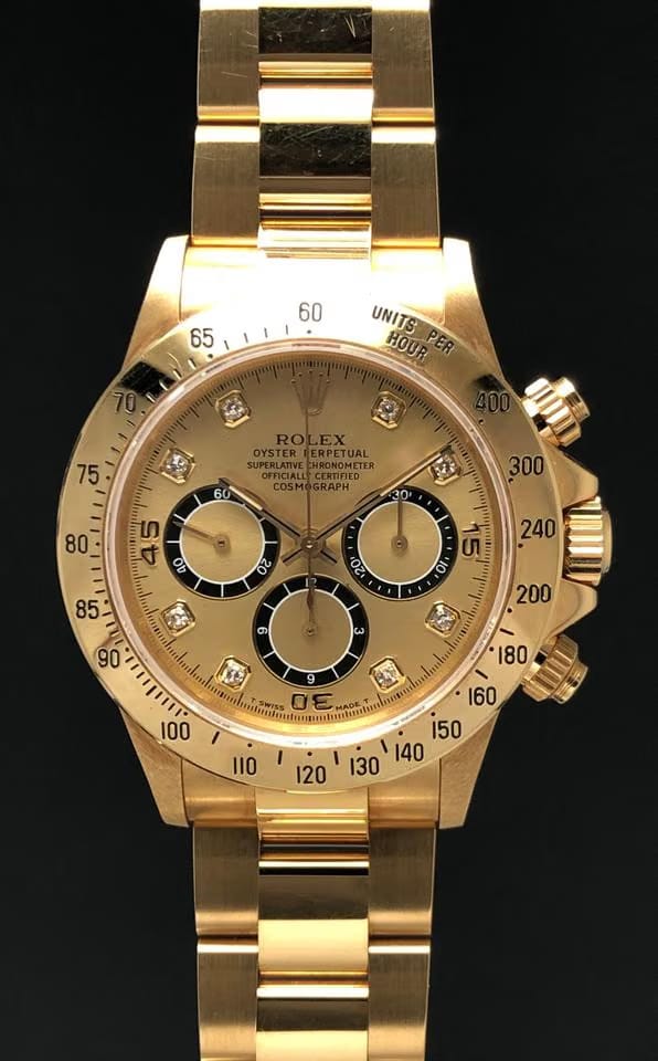 Rolex | Daytona | 16528 | Yellow gold | Champagne