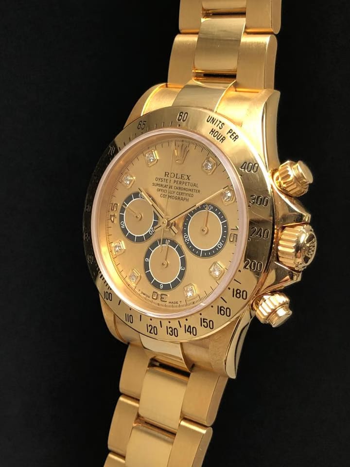 Rolex | Daytona | 16528 | Yellow gold | Champagne