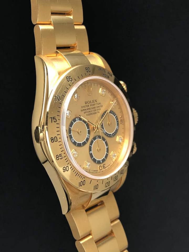 Rolex | Daytona | 16528 | Yellow gold | Champagne