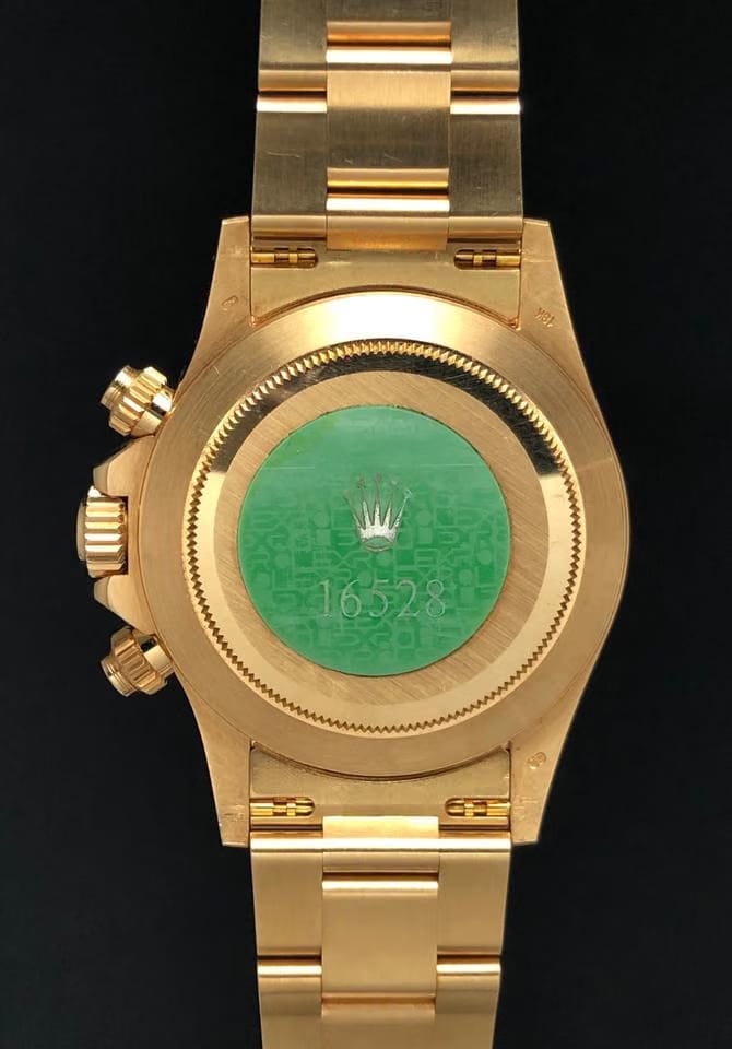 Rolex | Daytona | 16528 | Yellow gold | Champagne