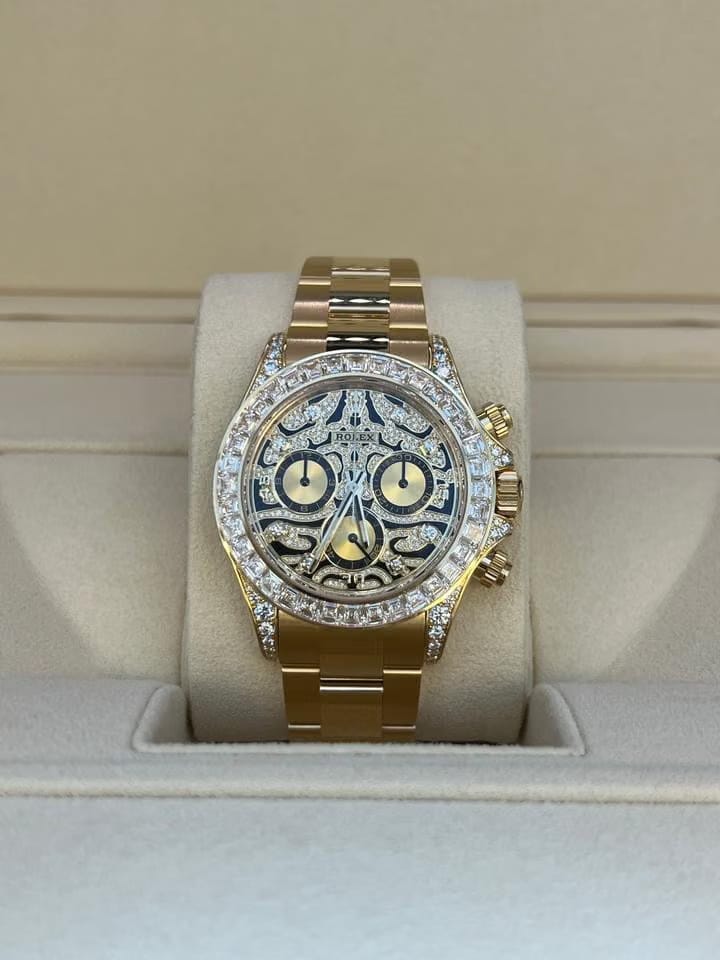 Rolex | Daytona | 116598TBR | Yellow gold | 40 mm | Yellow gold | Gold | Automatic