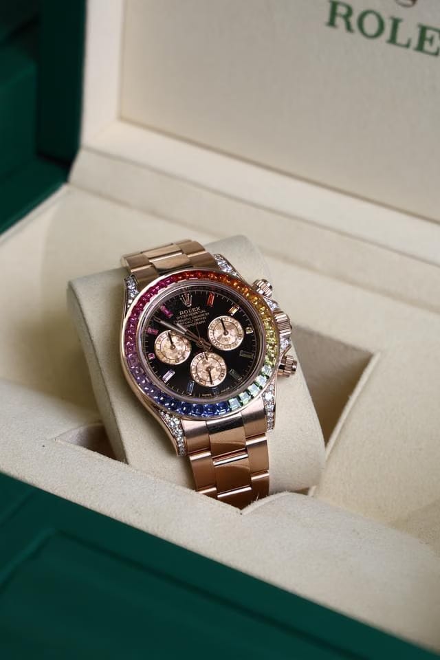Rolex | Daytona | 116595RBOW | Rose gold | 40 mm | Rose gold | Black | Automatic