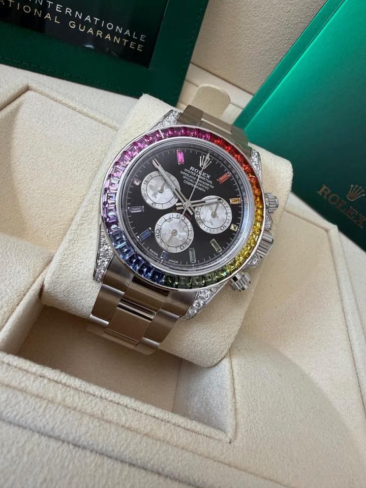 Rolex | Daytona | 126599RBOW | White gold | 40 mm | White gold | Black | Automatic
