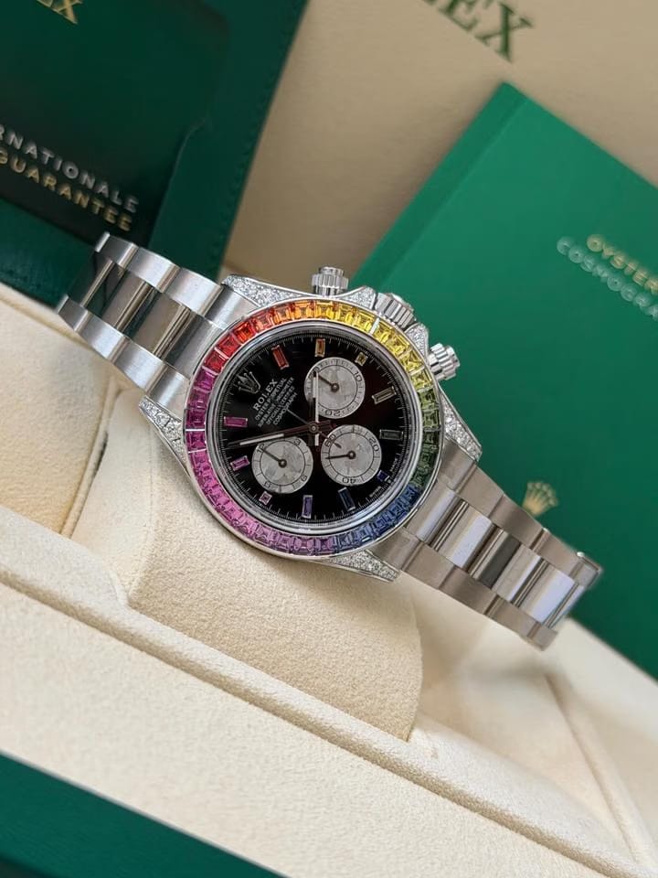 Rolex | Daytona | 126599RBOW | White gold | 40 mm | White gold | Black | Automatic