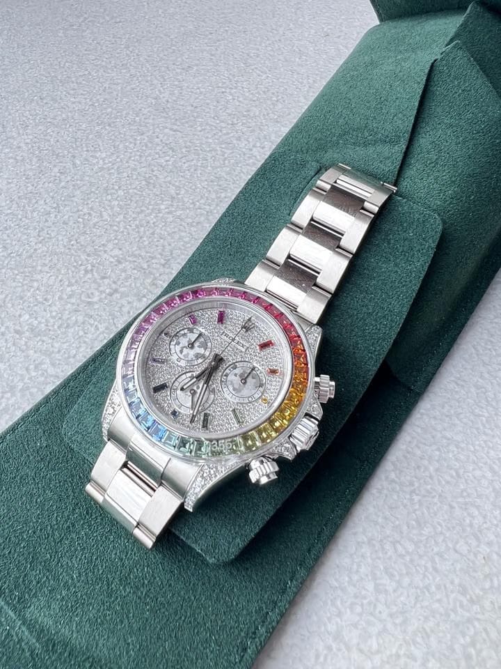 Rolex | Daytona | 126599RBOW | White gold | 40 mm | White gold | White | Automatic