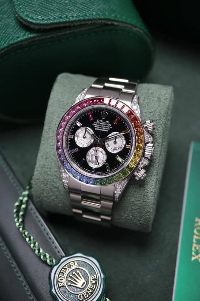 Rolex | Daytona | 116599 RBOW | White gold | 40 mm | White gold | Black | Automatic
