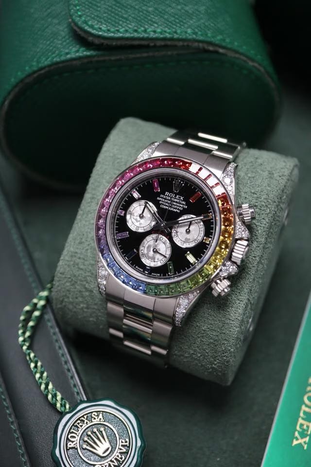 Rolex | Daytona | 116599 RBOW | White gold | 40 mm | White gold | Black | Automatic