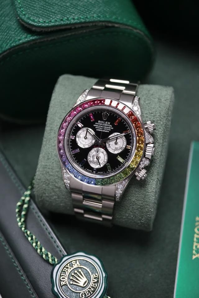 Rolex | Daytona | 116599 RBOW | White gold | 40 mm | White gold | Black | Automatic