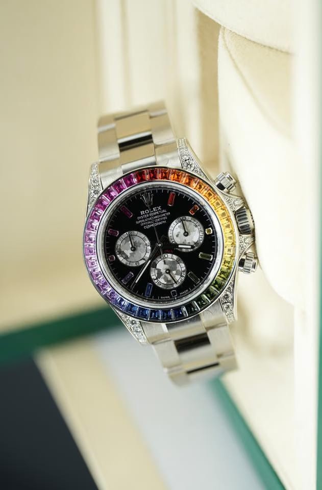 Rolex | Daytona | 126599RBOW | White gold | White gold | Automatic