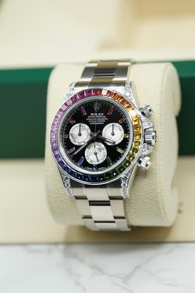 Rolex | Daytona | 126599RBOW | White gold | White gold | Automatic