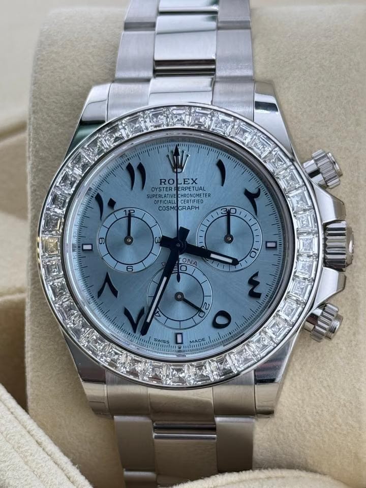 Rolex | Daytona | 126576TBR | Platinum | Platinum | Blue | Automatic