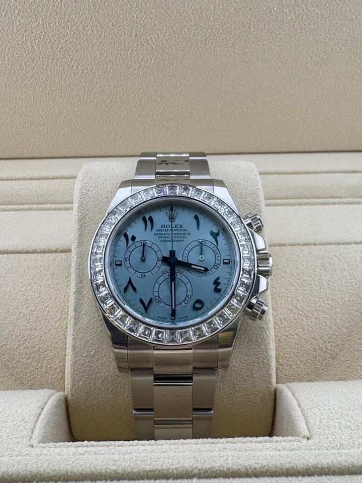 Rolex | Daytona | 126576TBR | Platinum | Platinum | Blue | Automatic