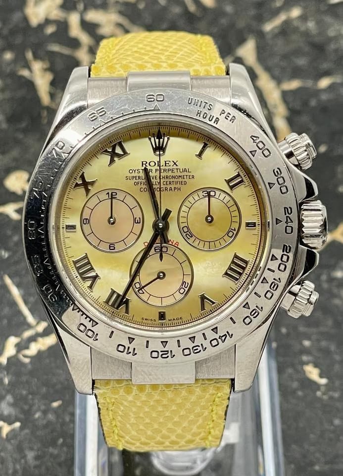 Rolex | Daytona | 116519 Beach | White gold | 40 mm | Blue | Automatic