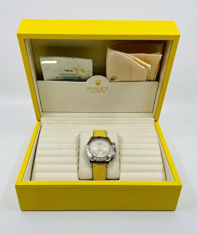 Rolex | Daytona | 116519 Beach | White gold | 40 mm | Blue | Automatic