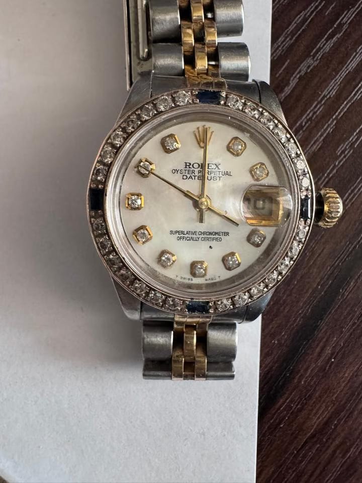 Rolex69173 Bezel was customized