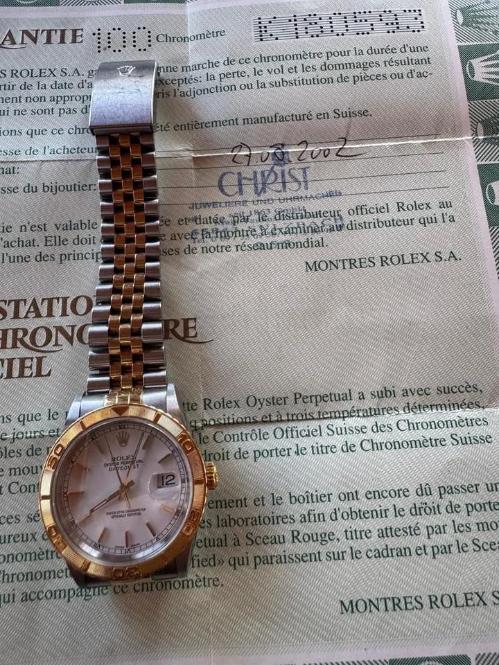 Rolex Turn-O-Graph Ungetragen | Keine Gebrauchsspuren | Dokumente vorhanden