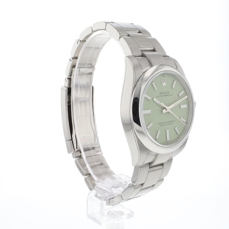 Rolex Oyster Perpetual 34 Pistache Dial NEW IN STICKERS '26