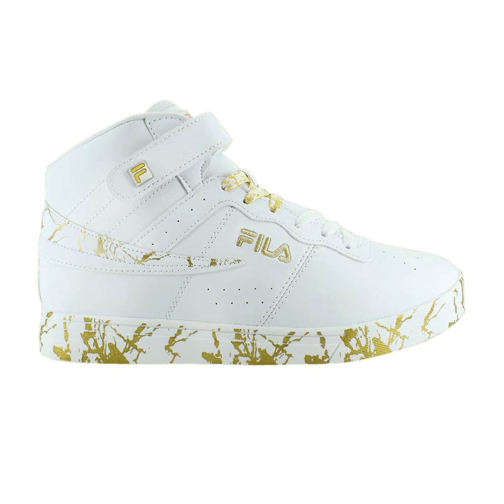 Vulc 13 Mid Marble - White Gold