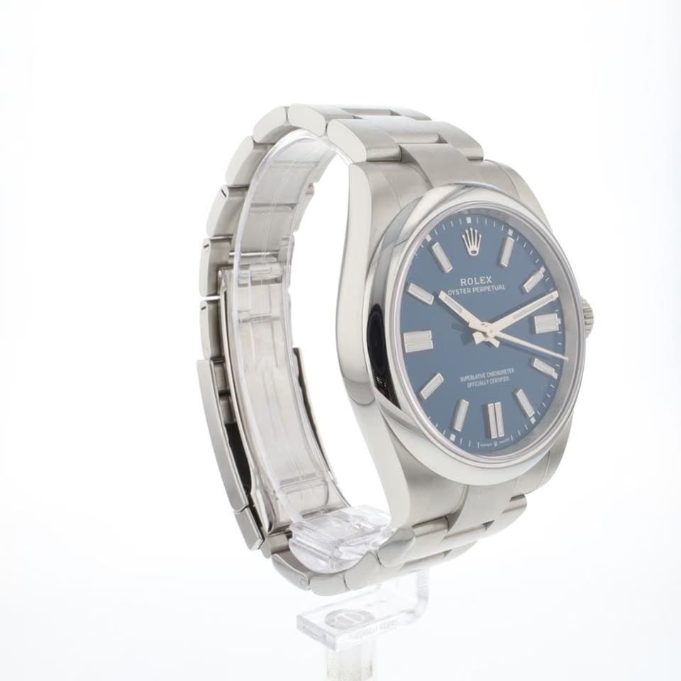 Rolex Oyster Perpetual 41 Med Blue Dial NEW '26
