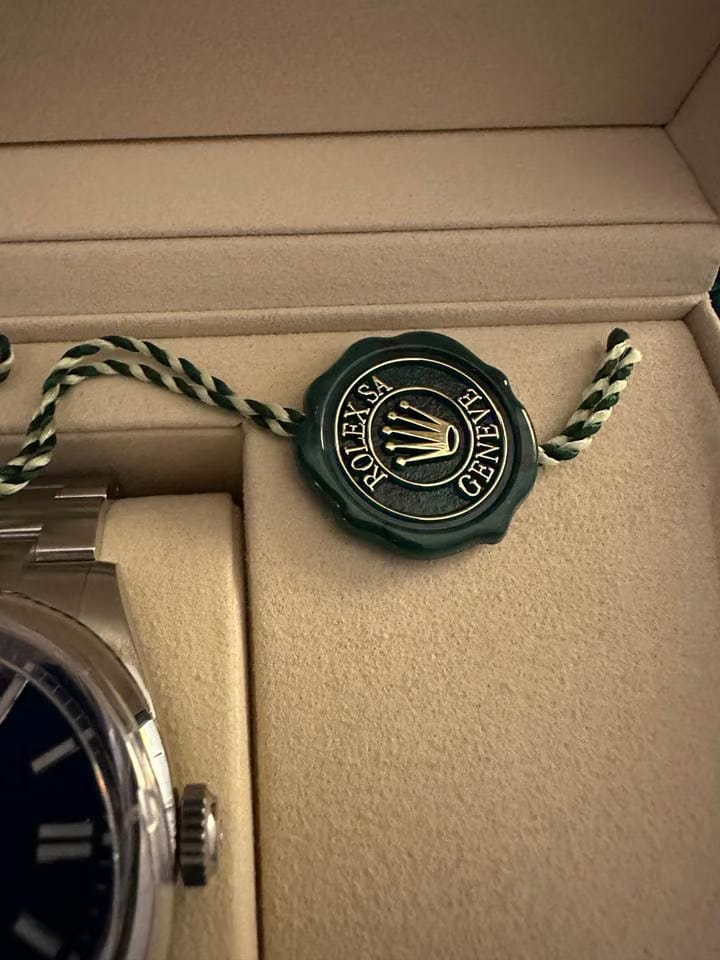 Rolex Oyster Perpetual Stainless Dial (2025) Full set never worn links original and unadjusted