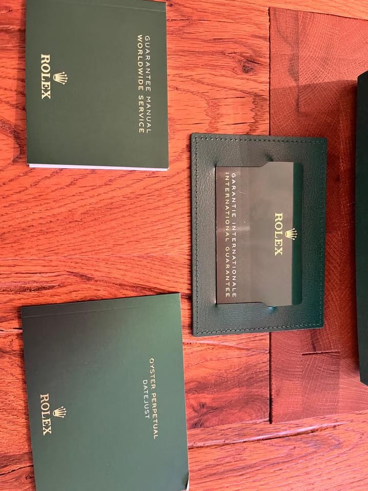Rolex Oster Perpetual Full Set neu und ungetragen römische Ziffern