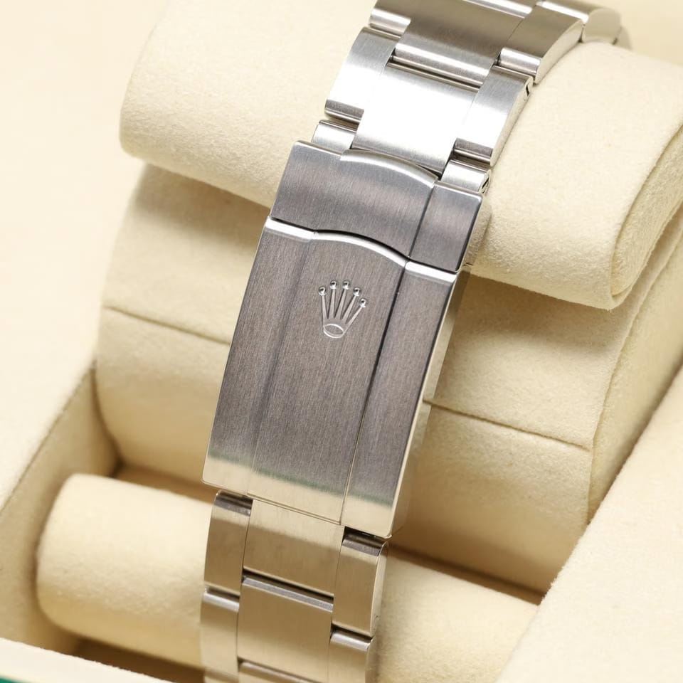 Rolex2026 Complete 41mm Oystersteel Pink Dial Smooth Domed Bezel Oyster Bracelet 134300