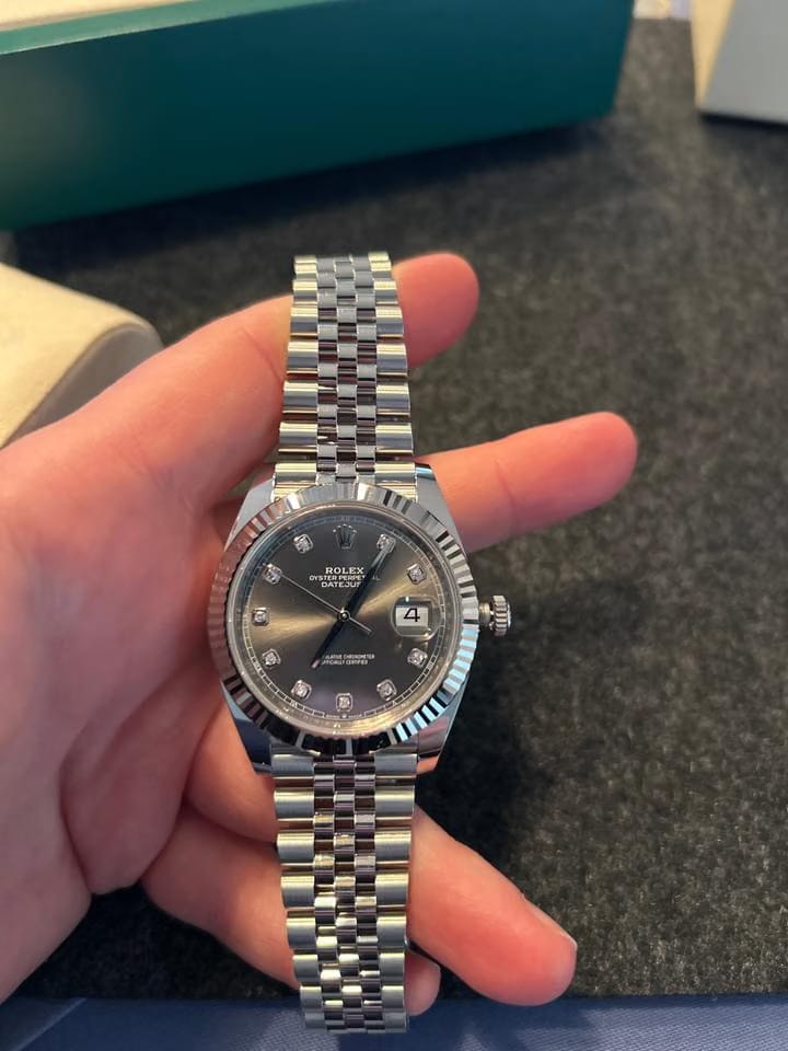 Rolex Datejust 41126334 Diamant Jubilee Armband