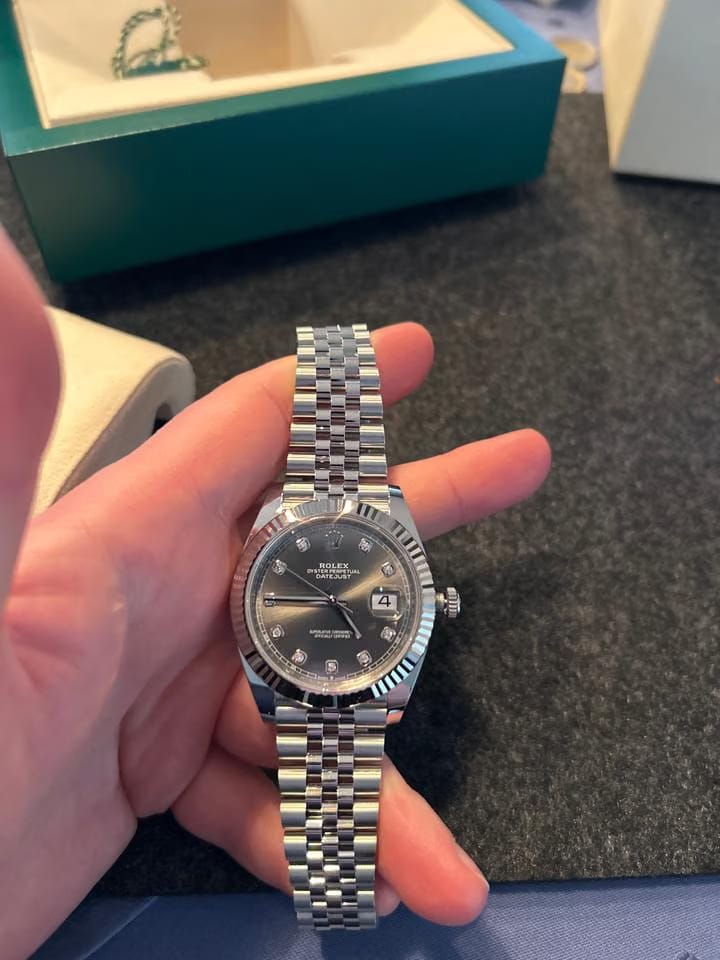 Rolex Datejust 41126334 Diamant Jubilee Armband
