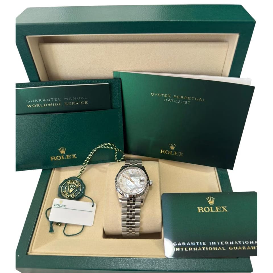 Rolex278274 Mother of Pearls Diamonds NEW